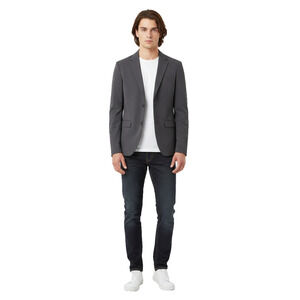 RHONE Men's Black Blazer Jacket Size 36 Athletic Fit Stretch Excellent Condition